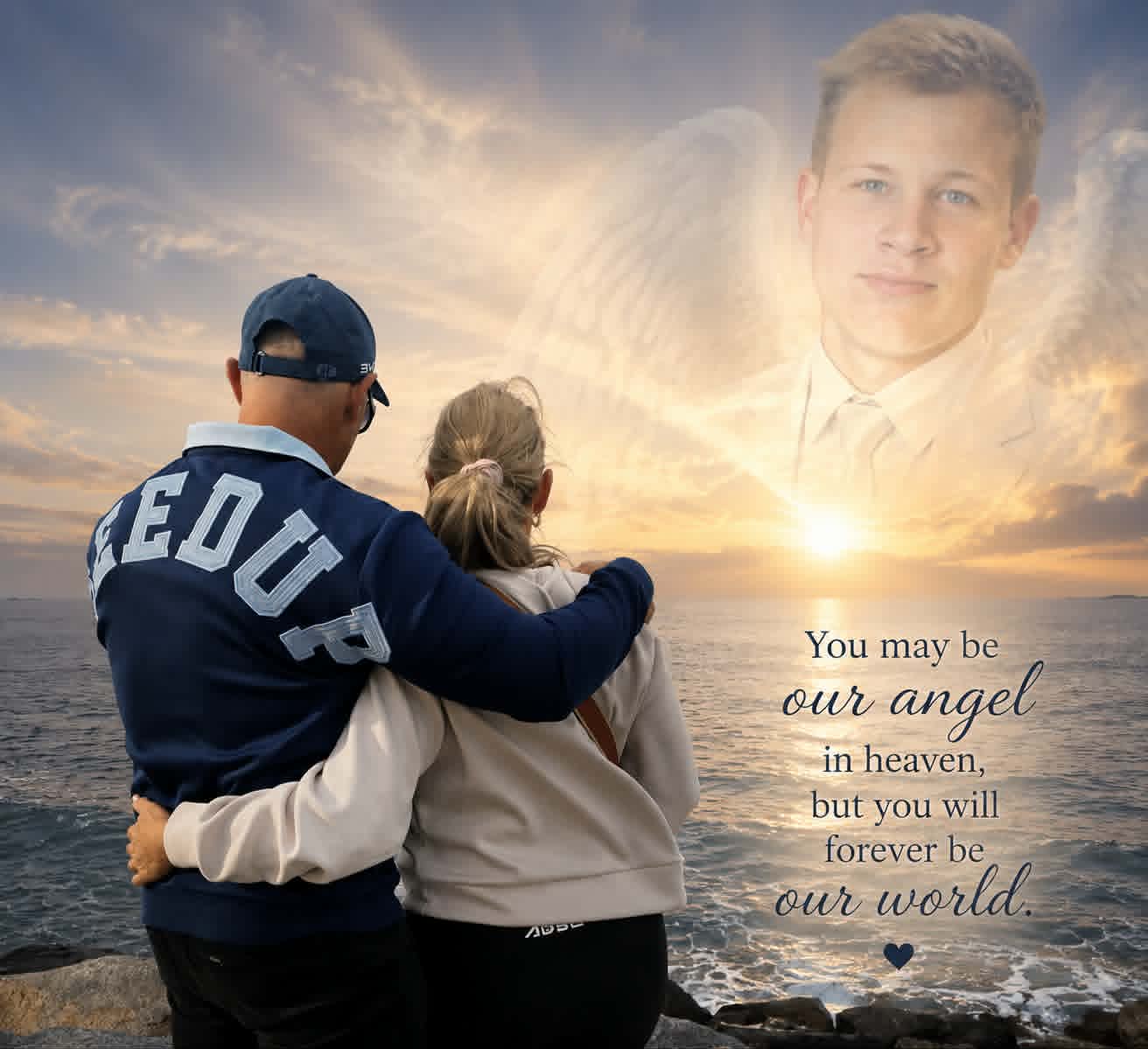 Forever Together memorial collage